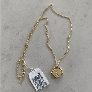“K” necklace